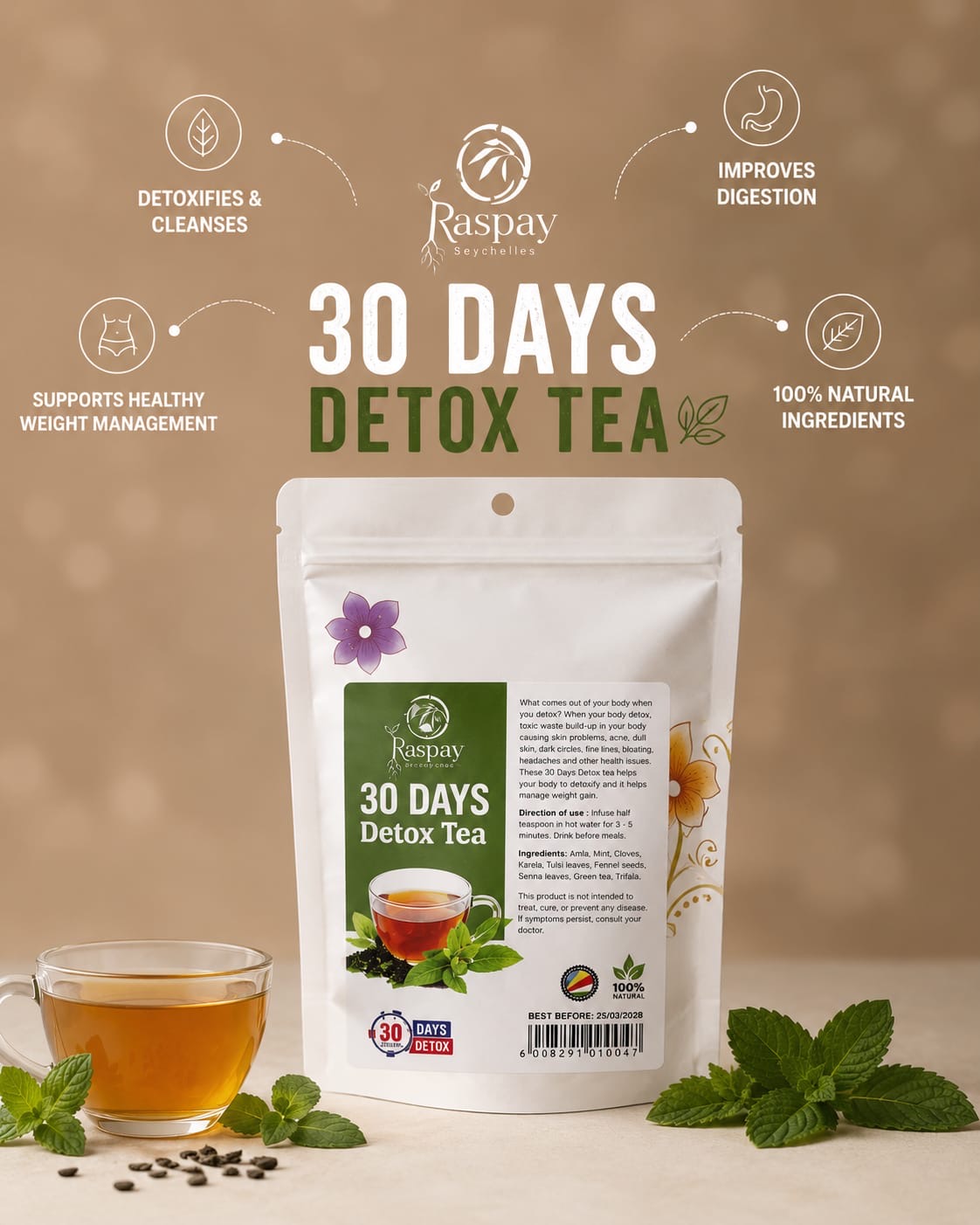 30 Days Detox Tea